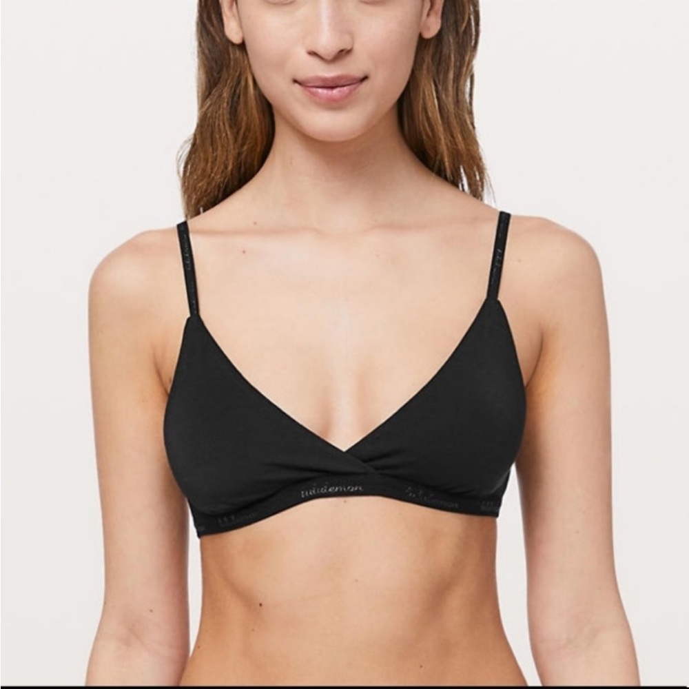 Lululemon Simply Strappy Bralette Black Small